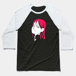 pink Whoana Keli simple portait Baseball T-Shirt